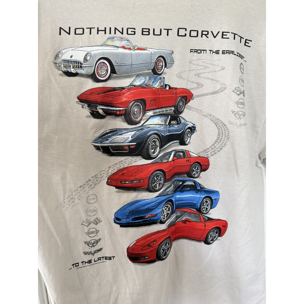 Nothing But Corvette T Shirt Corvettes Tee Large